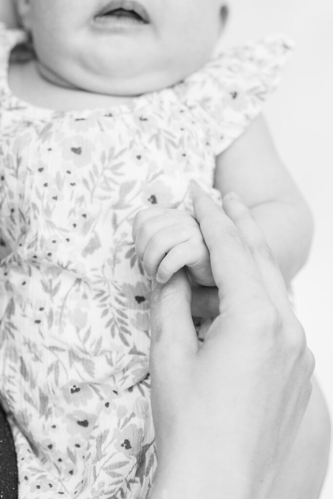 Details of baby's hands