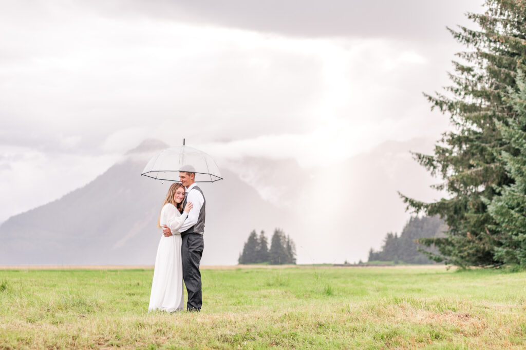 southeast alaska bridal session