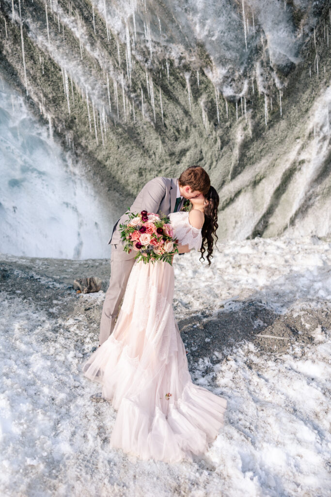 Alaska Destination Glacier Elopement