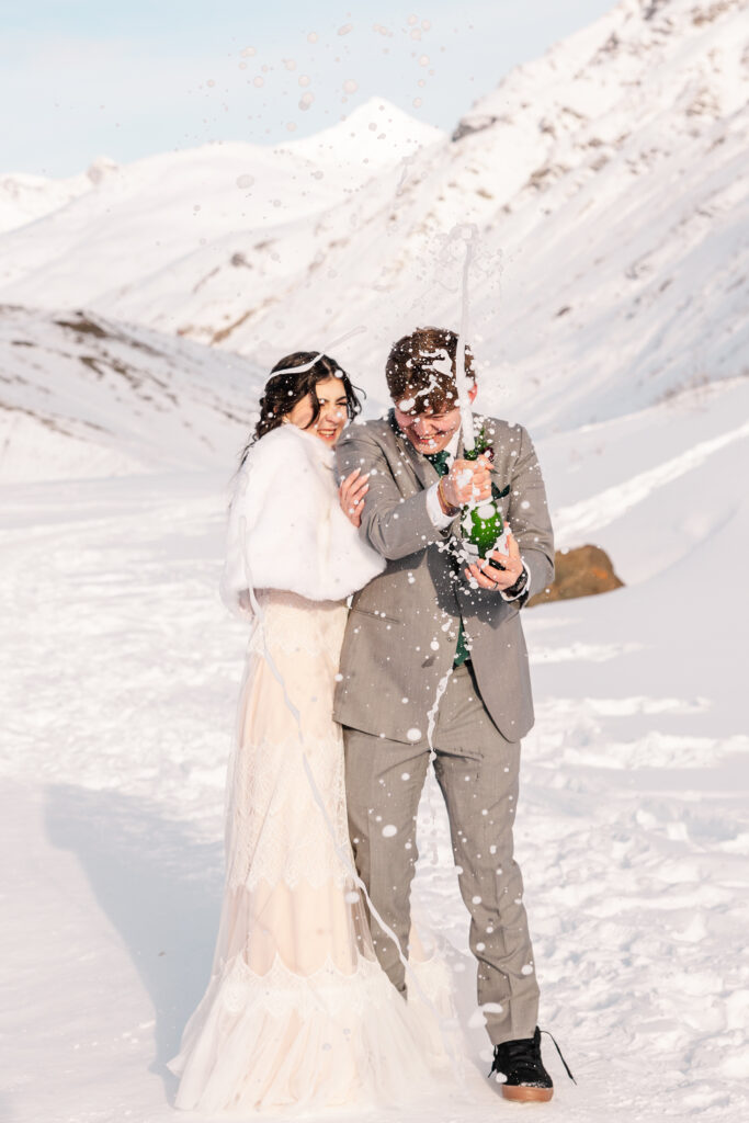 Alaska Destination Glacier Elopement