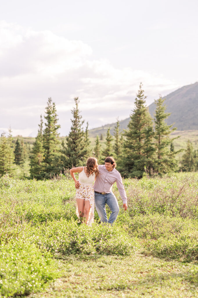 couple mountain session