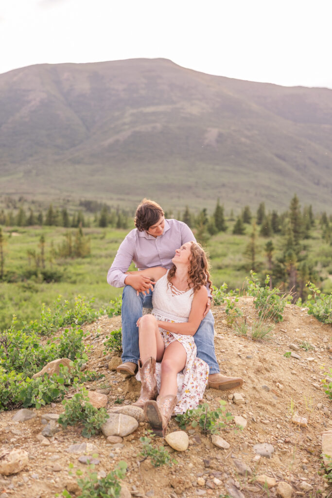 couple mountain session