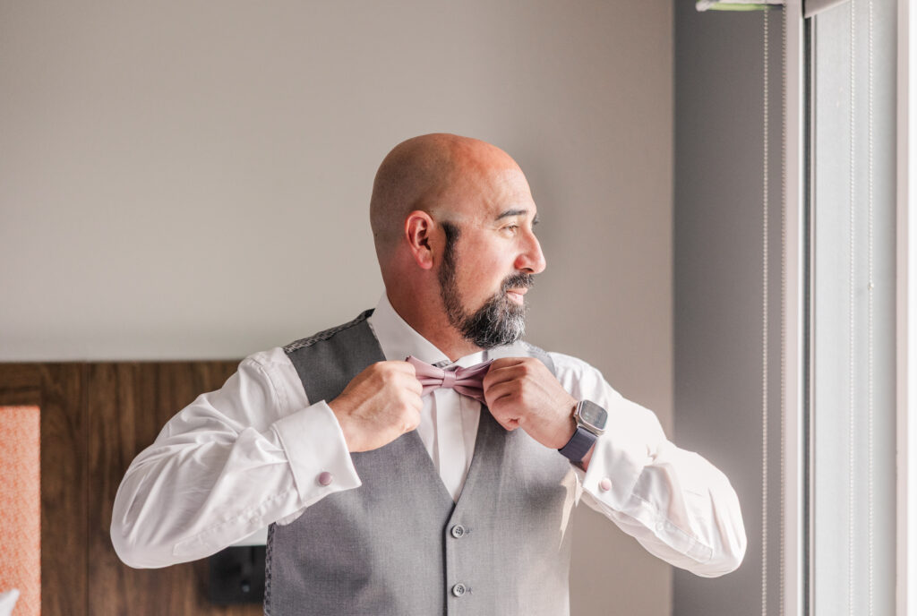 Groom on the Wedding Day