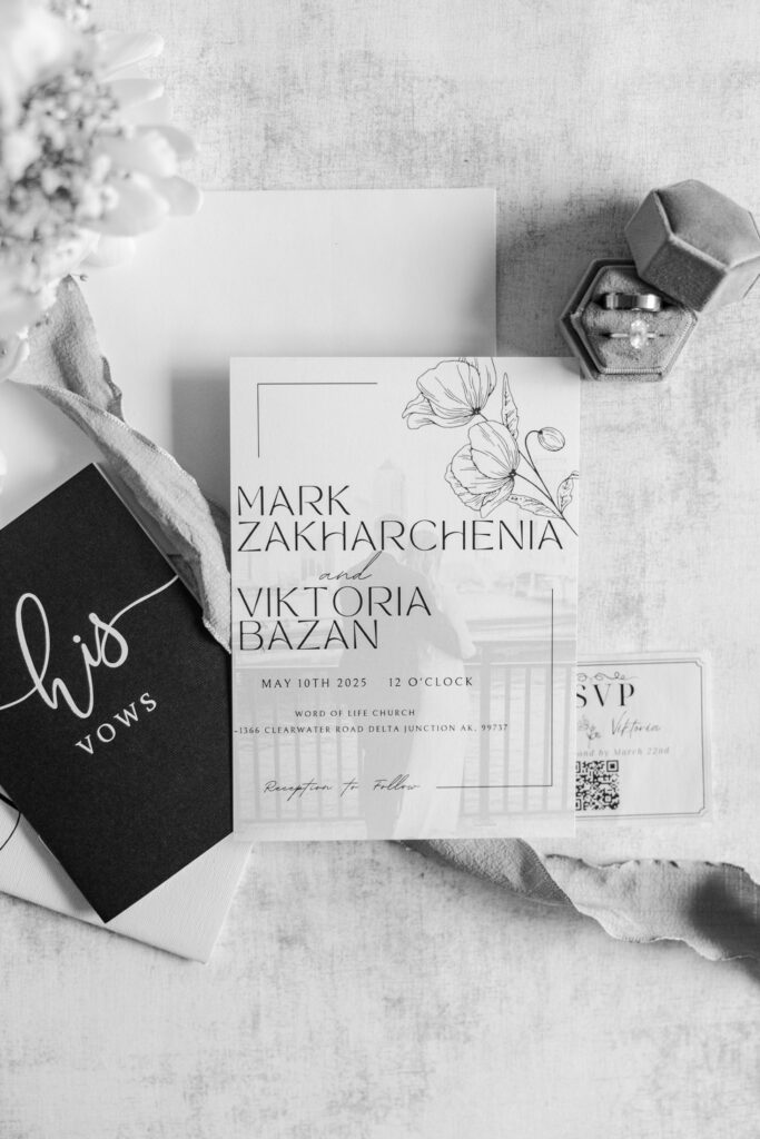 Alaska Wedding Details