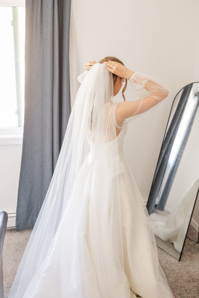 Couple getting married in Delta Junction Alaska
