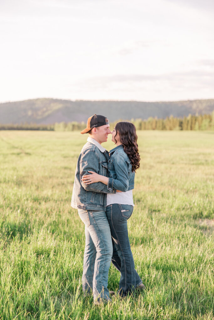 Alaska Summer Farm Engagement Session
