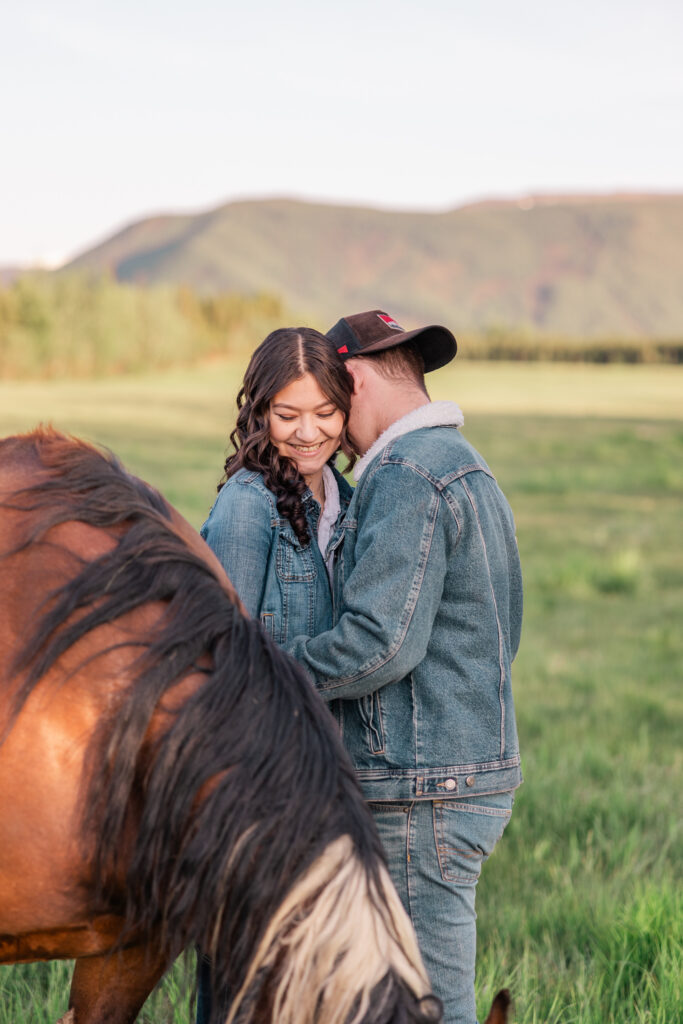 Summer Horse Couple Session