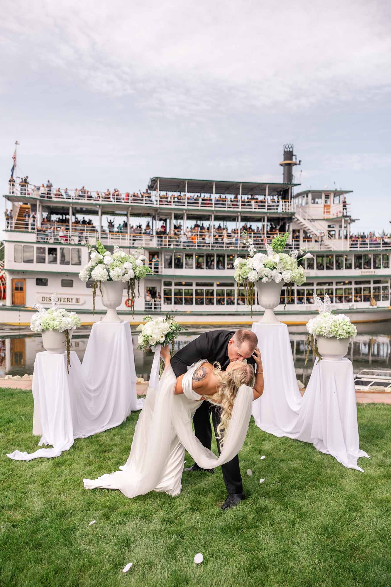 Fairbanks summer wedding chena river